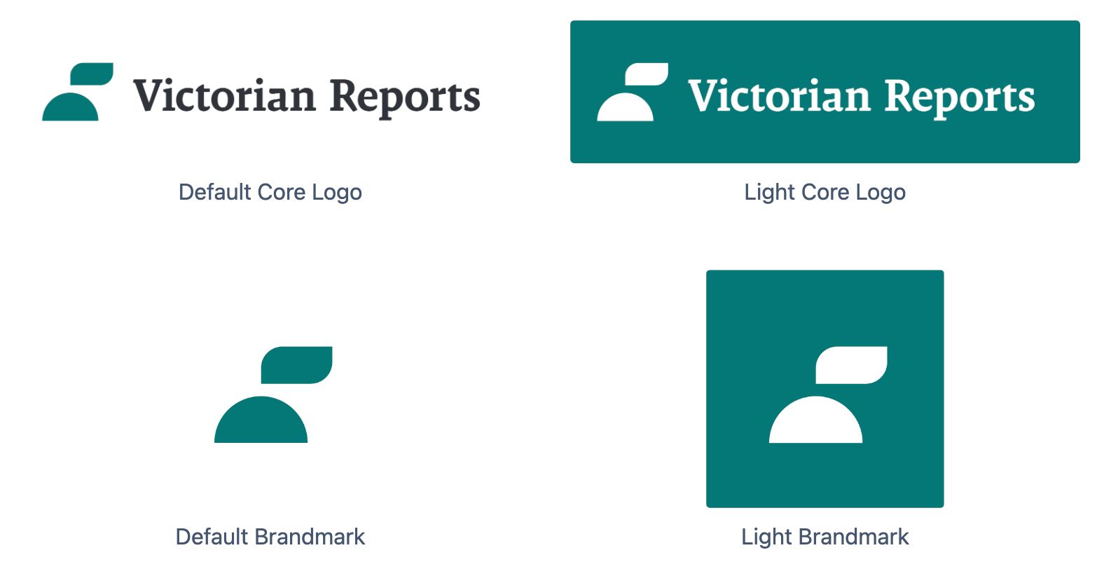 Victorian Reports logo redesign